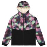 Picture Sweatshirt Basement Plush Zip Black Präsentation
