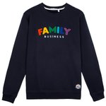French Disorder Sweatshirt Dylan Family Business Navy Präsentation