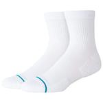 Stance Icon Quarter Socks White 
