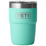 Yeti Glas Rambler 8 Oz (236 ml) Cup Ms Seafoam Präsentation