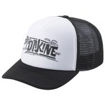 Dakine Lo Tide Graphic Trucker Hat Black Palm 