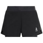 Odlo Trail shorts Zeroweight 3 Inch 2-In-1 Short Wmn Black Overview