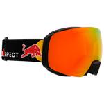 Red Bull Spect Goggles Jon Matt Black I-Boost Orange Red Mirror + Light Pink Overview