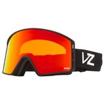Von Zipper Masque de Ski Mach V.F.S Black Satin Widlife Fire Chrome + Clear Fire Chrome Présentation