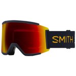 Smith Goggles Squad XL Midnight Slash Chromapop Sun Red Mirror + Chromapop Storm Rose Flash Overview