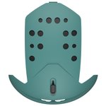 Flaxta Helmet Deep Space Hardshell Top Aqua Green Overview