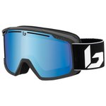 Bolle Masque de Ski Maddox Black Corp Matte - Ligh T Vermillon Blue Cat 1 Présentation