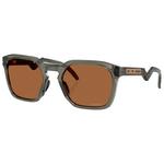Oakley Zonnebrillen Hstn Sq MotoGp Collection Grey Smoke Prizm Brone Voorstelling
