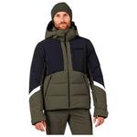 Rossignol Ski Jacket Ciastel Down Mix Olive Shadow Overview