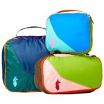 Cotopaxi Opberghoes Cubo 3-Pack Travel Bundle Del Dia Multicolor Voorstelling