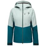 Black Diamond Chaqueta esqui W Recon Stretch Shell Agave Deep Woods Presentación