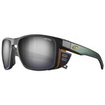 Julbo Sunglasses Shield Translucide Mat Vert Foncé Orange Spectron 4 Overview
