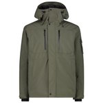 CMP Chaqueta esqui Man Jacket Fix Hood Olive Presentación