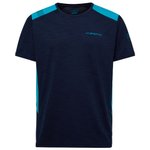 La Sportiva Embrace T-Shirt Deep Sea Tropic Blue 