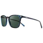 Revo Zonnebrillen Watson Blue Horn Crystal Smoke Green Polarized Voorstelling