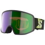 Salomon Skibrille Sentry Pro Black Yellow Sigma Emerald Präsentation