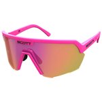 Scott Sunglasses Sport Shield Acid Pink Pink Chrome Overview