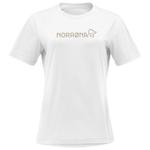 Norrona Tee-shirt de rando /29 Cotton Viking W Pure White Présentation