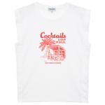 French Disorder Maglietta Poppy Cocktails White Presentazione