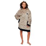 All-In Poncho Poncho Plaid Leopard Voorstelling All-In Poncho Poncho Plaid Leopard Voorstelling