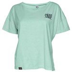 Snap Tee-shirt d’escalade W's Crop Top Hemp T-Shirt Green Présentation