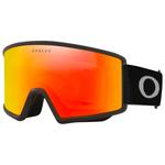Oakley Skibrille Target Line L Matte Black Fire Iridium + Persimmon Präsentation