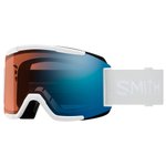 Smith Skibrillen Squad White Fadeout Chromapop Pro Photochromic Blue Mirror Voorstelling