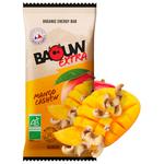 Baouw Energieriegel Extra Bio 50 g Mangue Cajou Präsentation