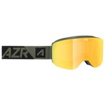 AZR Skibrille Galaxy Otg Mat Kaki Full Jaune Multicouche + Jaune Präsentation