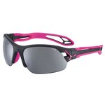 Cebe Sunglasses S'pring Matt Black Pink 1500 Grey Silver Flash + 500 Clear Overview