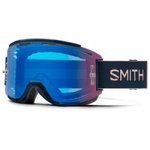 Smith Mountain bike goggles Squad Mtb French Navy Rock Salt Overview