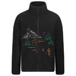 Picture Polaire Hafdals Embroidered Zip Black Présentation