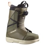 Salomon Boots Scarlet Boa Army green Voorstelling