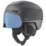 Bollé Casco con visera X-Fusion Pure Mineral Black Matte Brown Blue Presentación