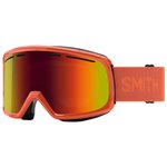 Smith Skibrillen Range Burnt Orange Red Sol X - Sans Voorstelling