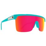 Spy Sunglasses Flynn 5050 Teal - Hd Plus Gray Green With Pink Spectra Mirro Overview