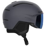 Salomon Casco con visiera Driver Pro Sigma Ebony Sky Blue Presentazione
