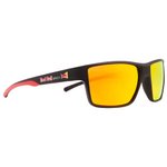 Red Bull Spect Sunglasses Chase Black Red Brown Red Mirror Polarized Overview
