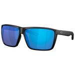 Costa Del Mar Sonnenbrille Rincon II Matte Black Blue Mirror Polarized Präsentation