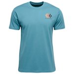Black Diamond M Faded Ss Tee Creek Blue 