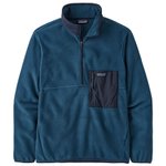 Patagonia Fleece M's Microdini 1/2 Zip Pullover Tidepool Blue Voorstelling