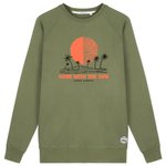 French Disorder Sweatshirt Clyde Gone With The Sun Khaki Präsentation