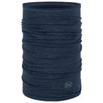 Buff Halswärmer Merino Lightweight Neckwear Solid Night Blue Präsentation