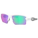 Oakley Lunettes de soleil Flak 2.0 XL Matte White Prizm Golf 
