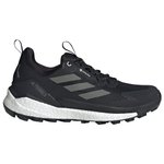 Adidas Fast Hiking Shoes Terrex Free Hiker 2 Low Gtx Cblack/grefou/Ftwwht Overview