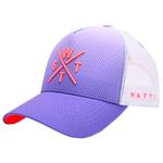 Watts Berretto Tokyo Trucker Cap Carbon Deep Dye Violet Presentazione