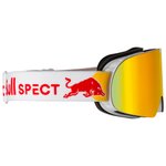 Red Bull Spect Maschera Soar Matt White Orange Red Mirror Presentazione