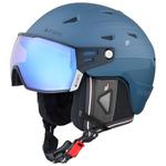 Cairn Casco con visiera Shuffle S-Visor Evolight Nxt Mat Vintage Blue Presentazione