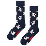Happy Socks Sokken Crew Socks Kitten Navy Voorstelling