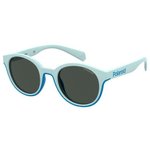 Polaroid Sunglasses Pld 8040/s Azure Turquoise Grey Polarized Overview